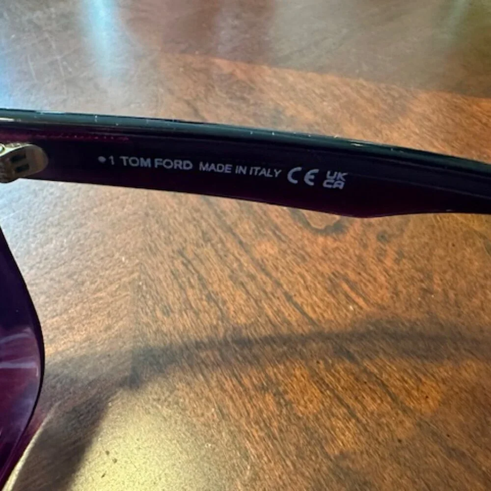 AUTHENTIC TOM FORD PURPLE VIOLET FRAMES ONLY